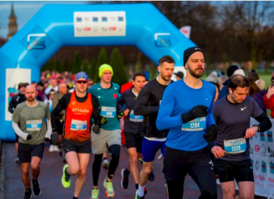 edinburgh 5k 10k and half marathon winter warmer run