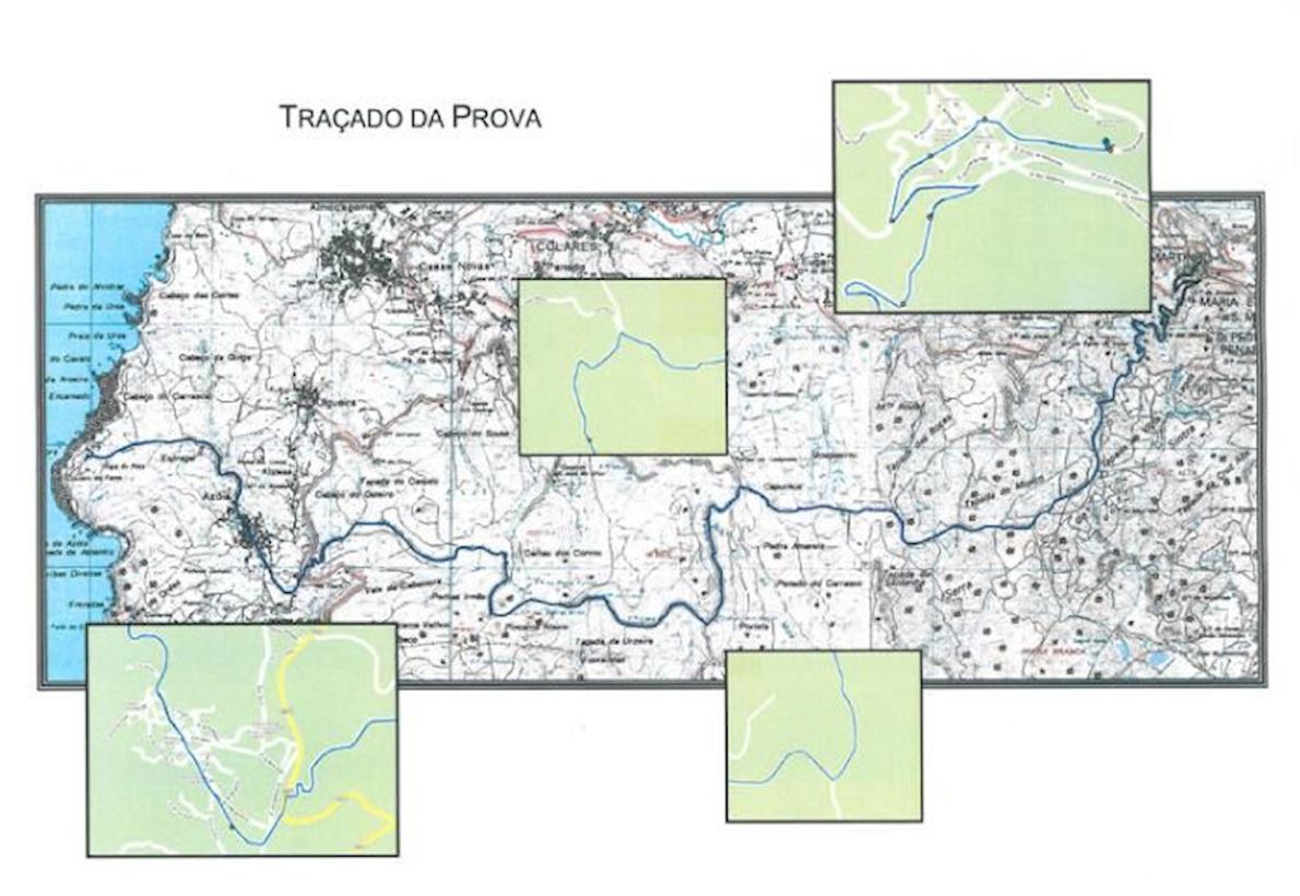 Corrida Fim da Europa MAPA DEL RECORRIDO DE