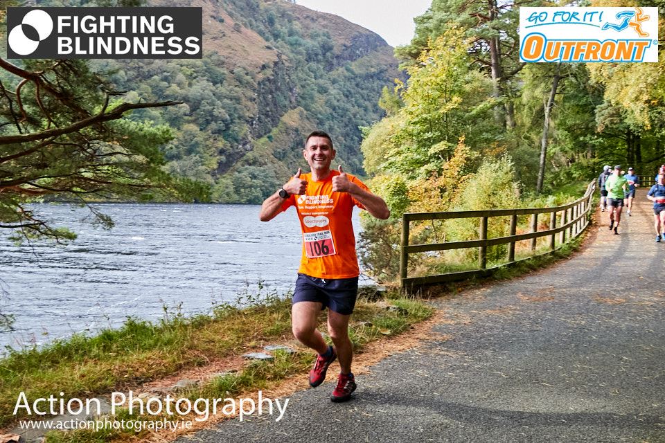 fighting blindness glendalough trail run