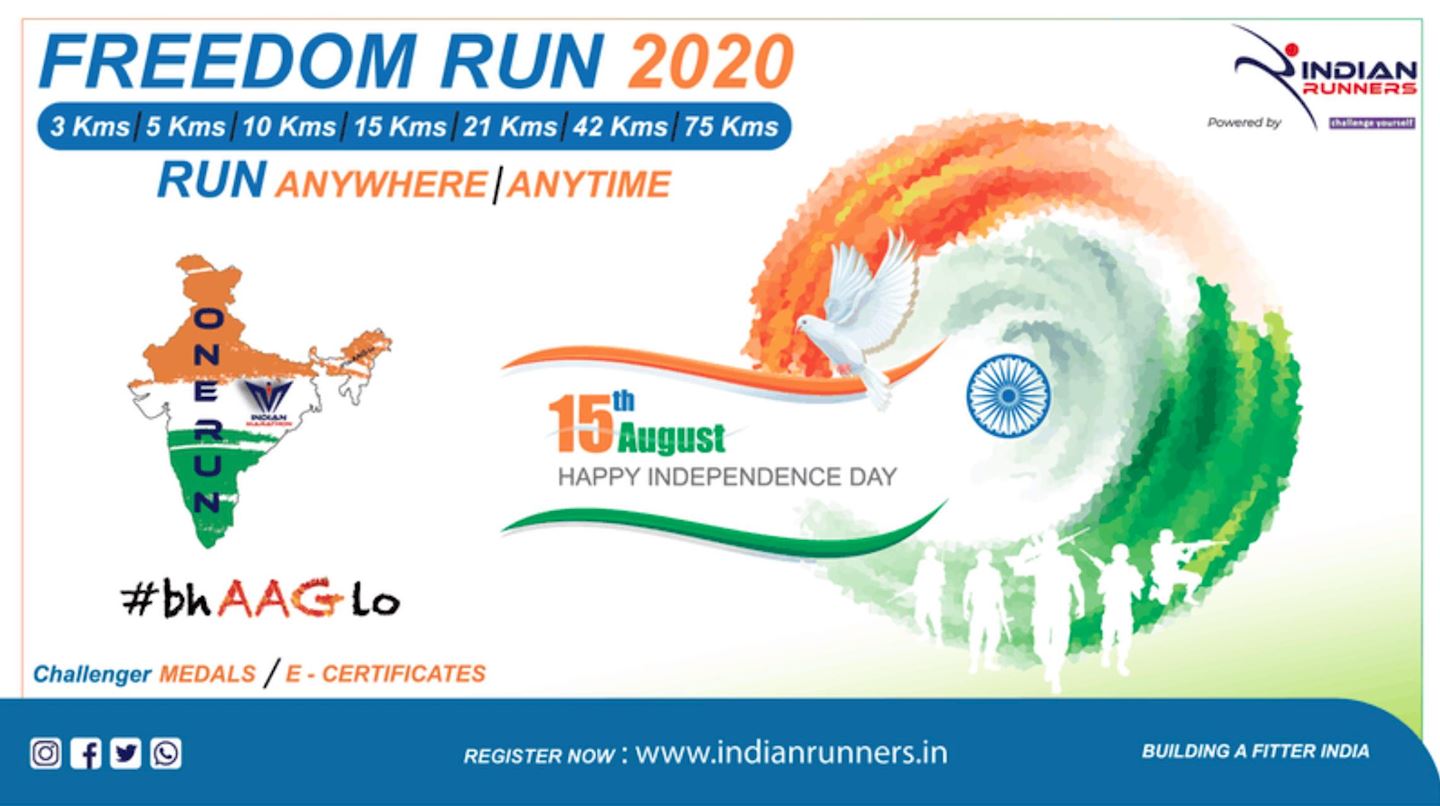 freedom virtual run