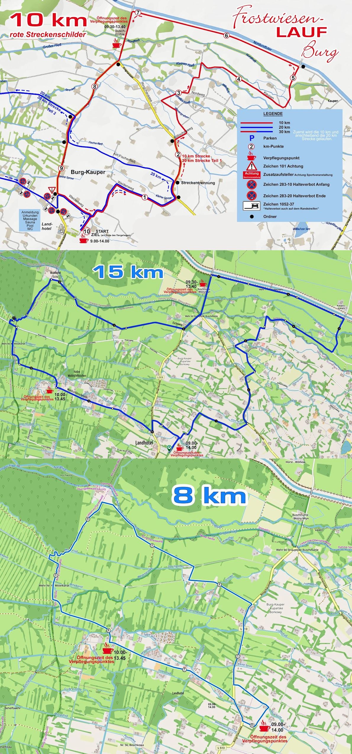 Frostwiesenlauf Route Map