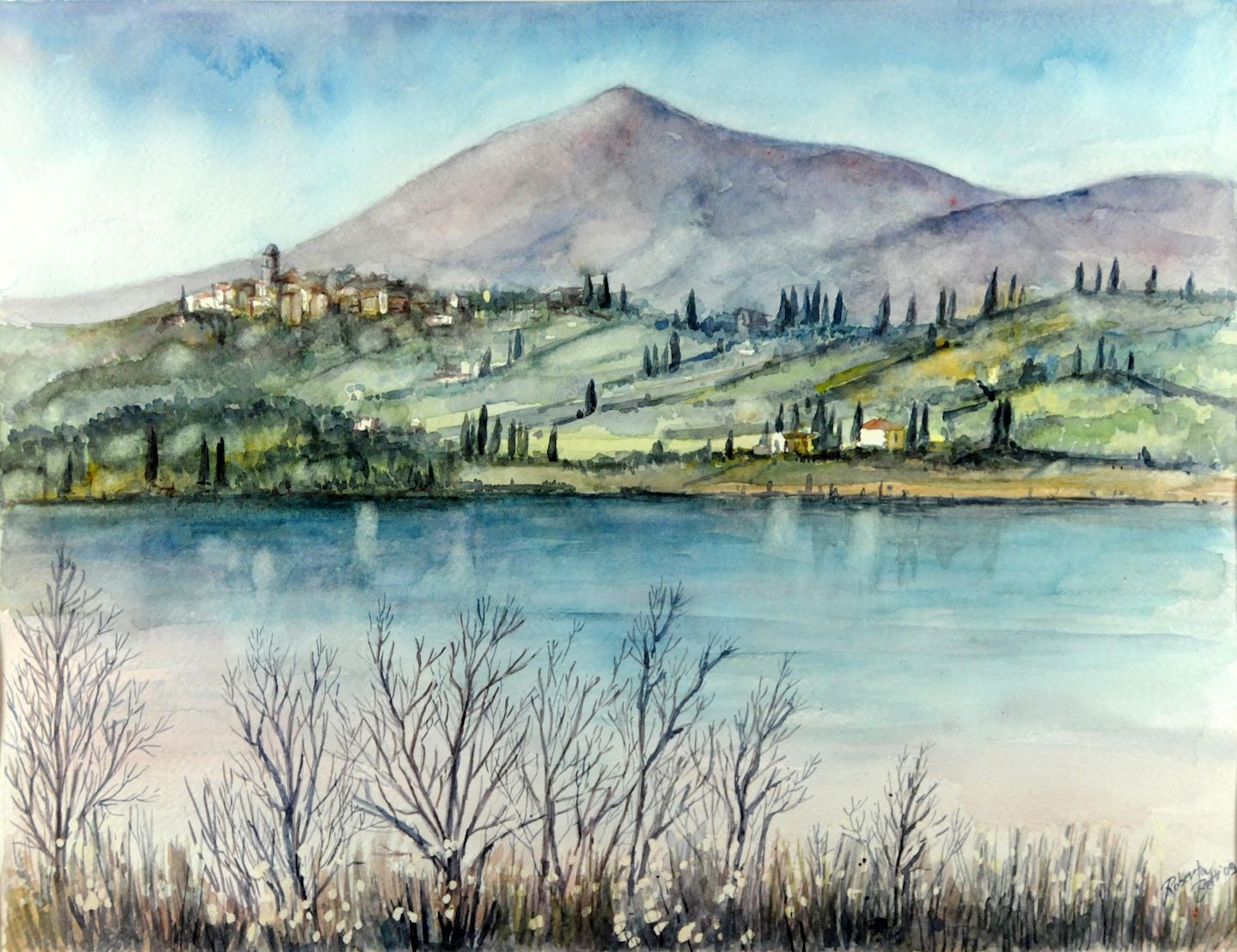 giro del lago di chiusi