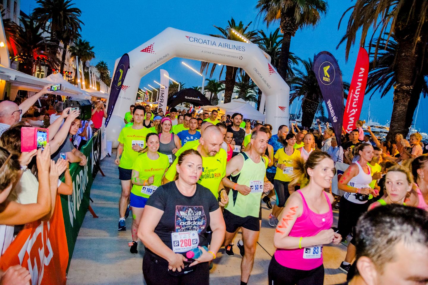 glow run split