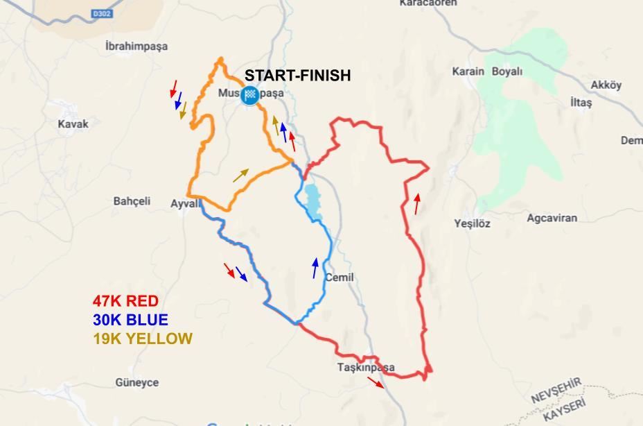 Gomeda Ultra Trail  MAPA DEL RECORRIDO DE