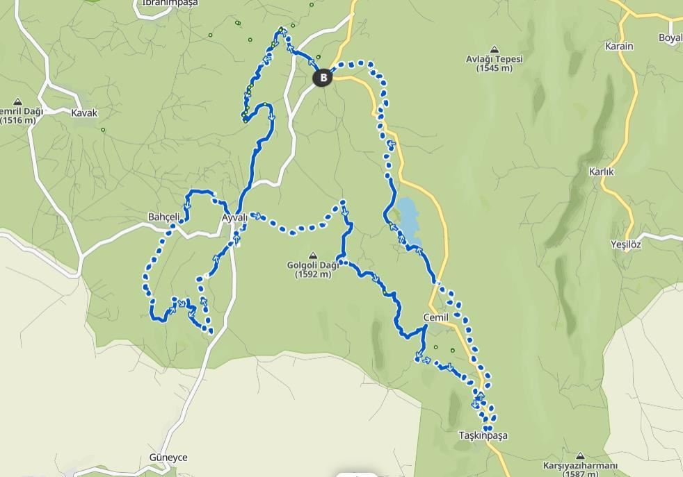 Gomeda Ultra Trail  MAPA DEL RECORRIDO DE