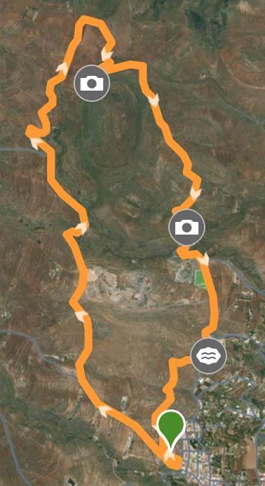 Gran Canaria Backyard Ultra MAPA DEL RECORRIDO DE