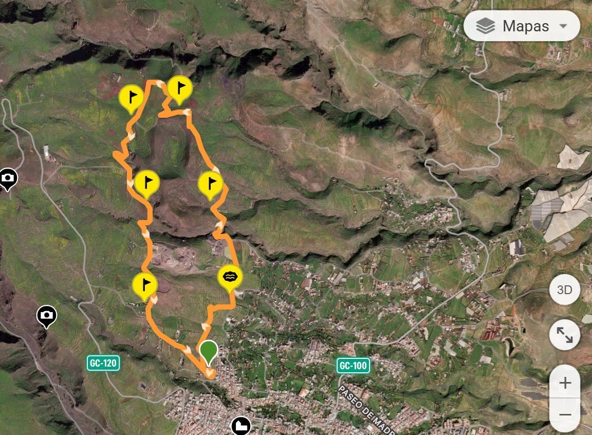 PROVITAL Backyard Ultra - Gran Canaria ITINERAIRE