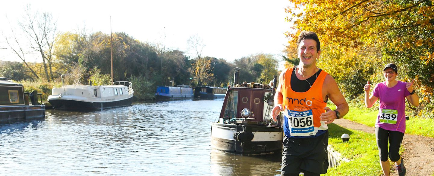 grand union canal autumn half marathon