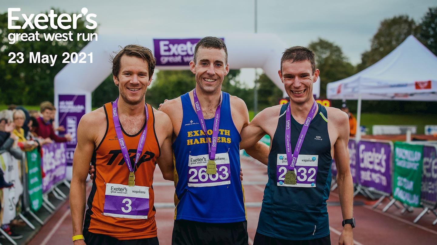 Exeter's Great West Run, 26 Mai 2024 World's Marathons