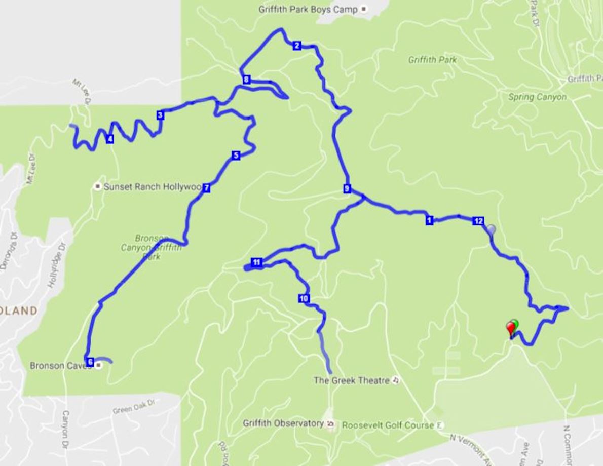 Griffith Park Trail Runs Half Marathon World's Marathons
