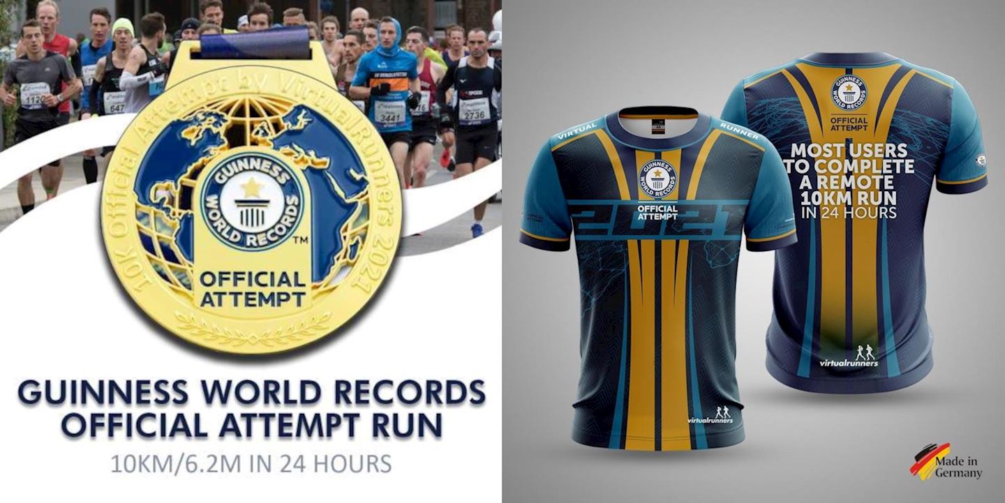 guinness world records attempt run