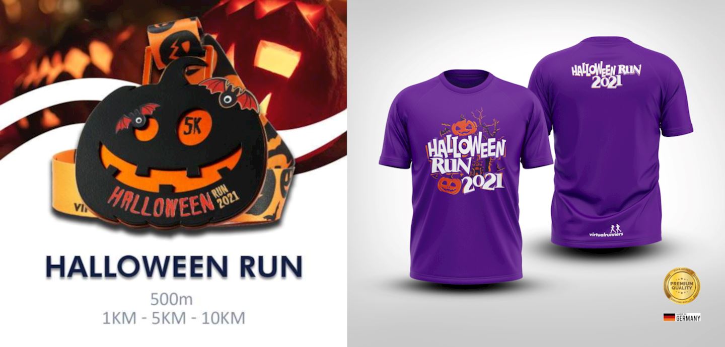 halloween fun virtual run