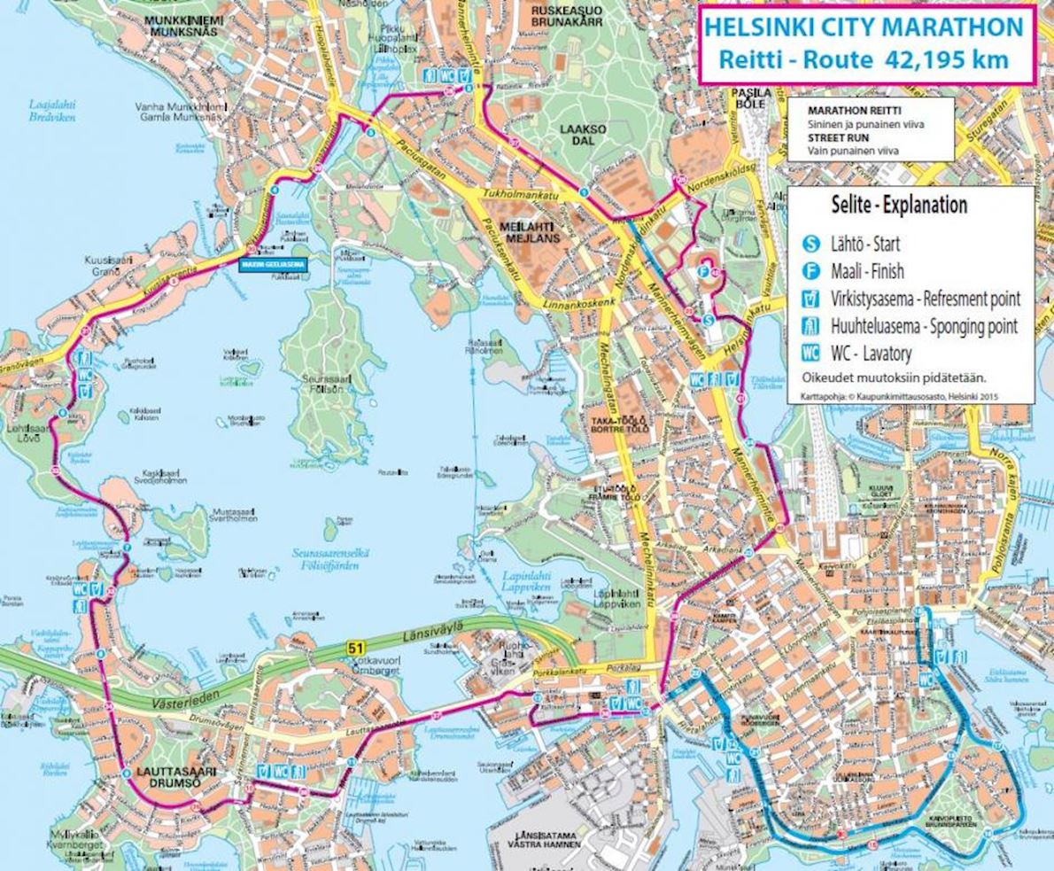 Helsinki City Marathon, May 18 2019 | World's Marathons