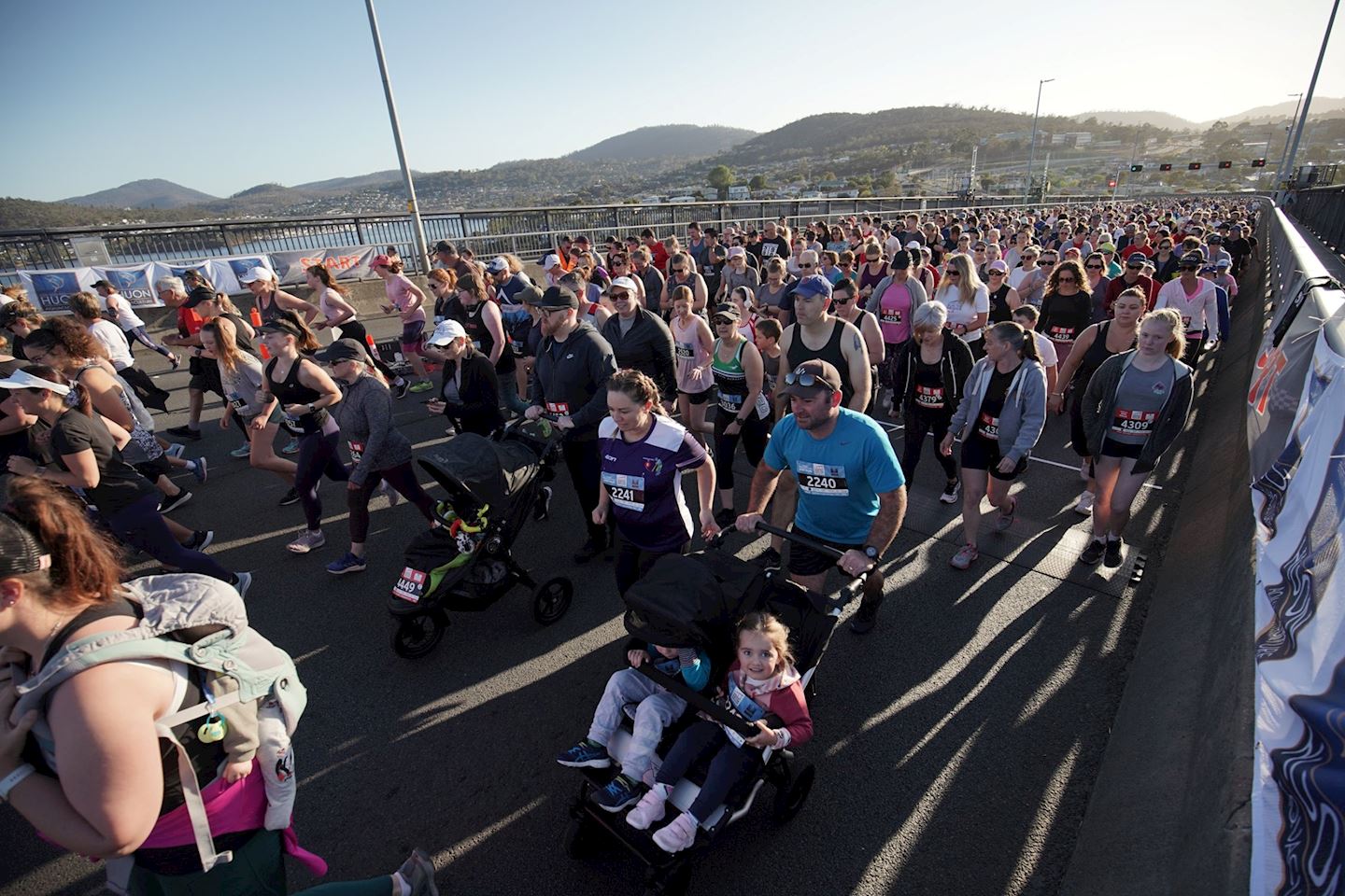 hobart run the bridge