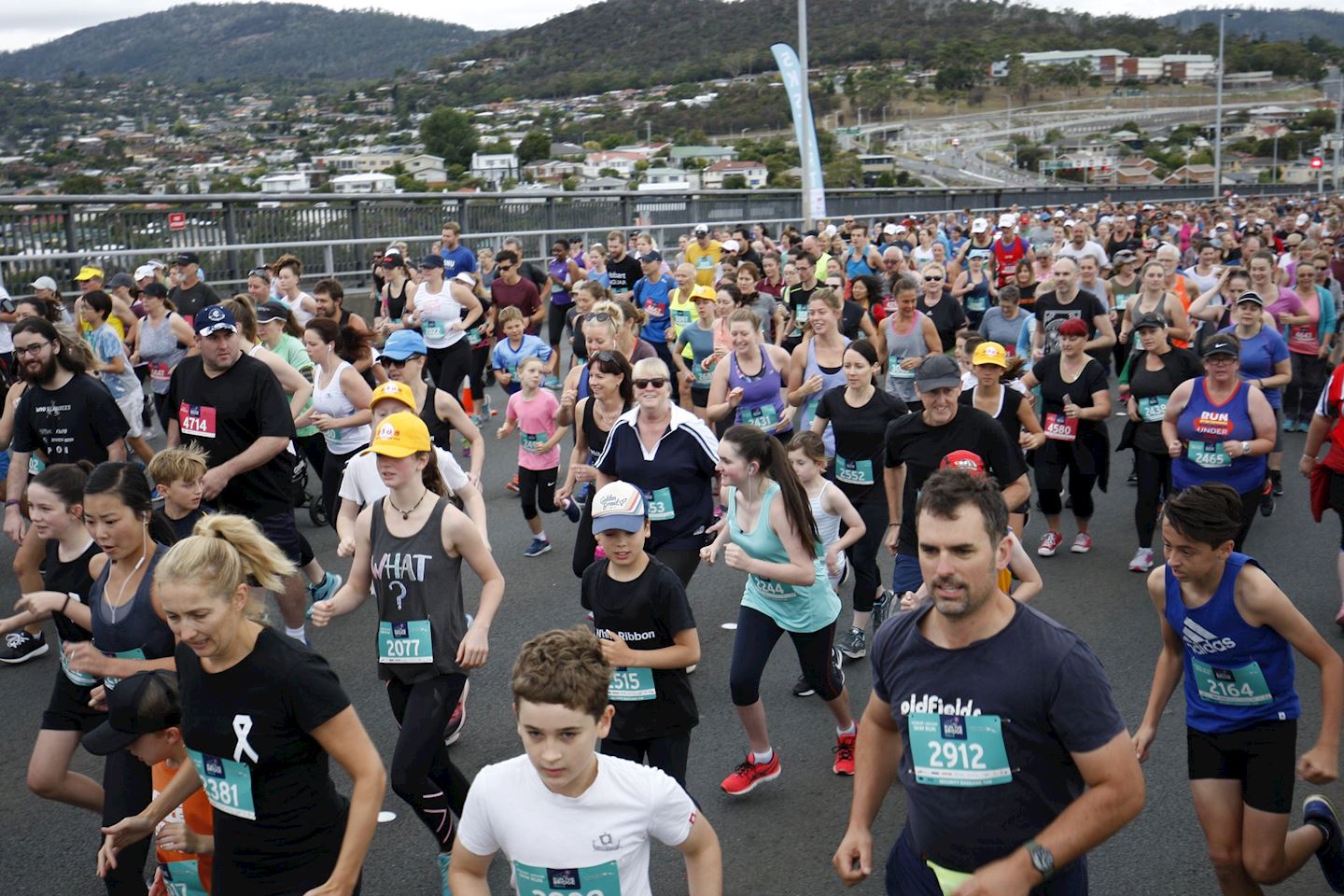 hobart run the bridge