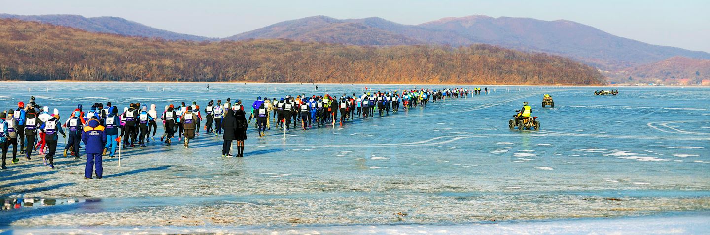 honor vladivostok ice run