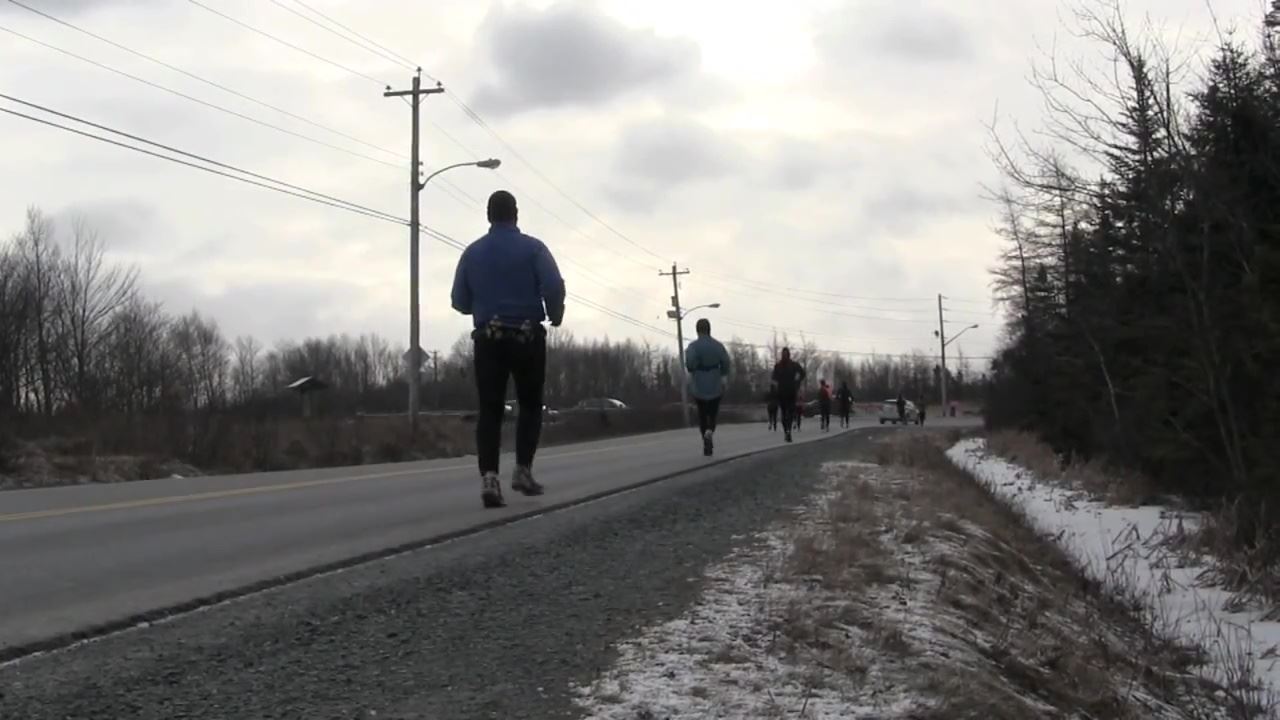 hypothermic half marathon halifax