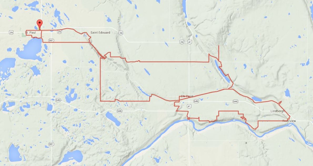 Iron Horse Ultra 100 (CAN) Route Map