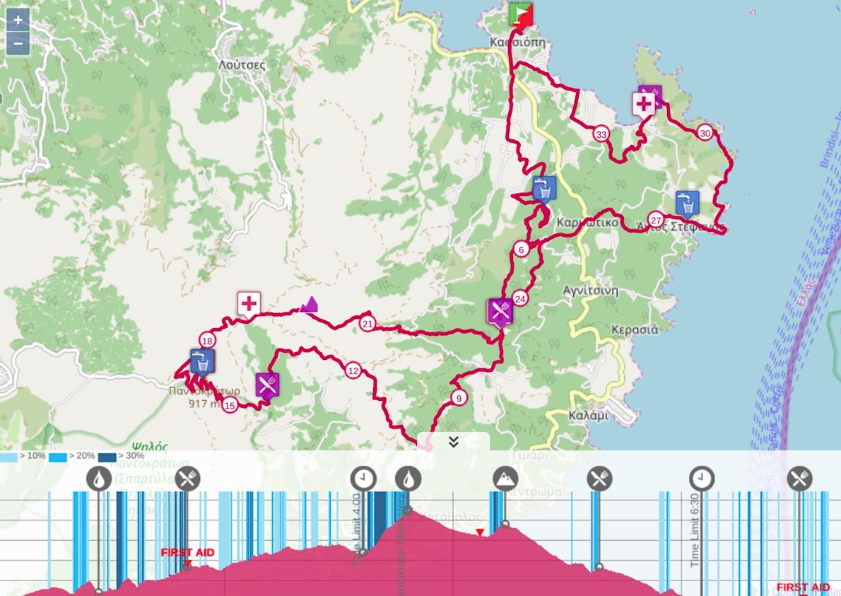 Kassios Dias Trail MAPA DEL RECORRIDO DE