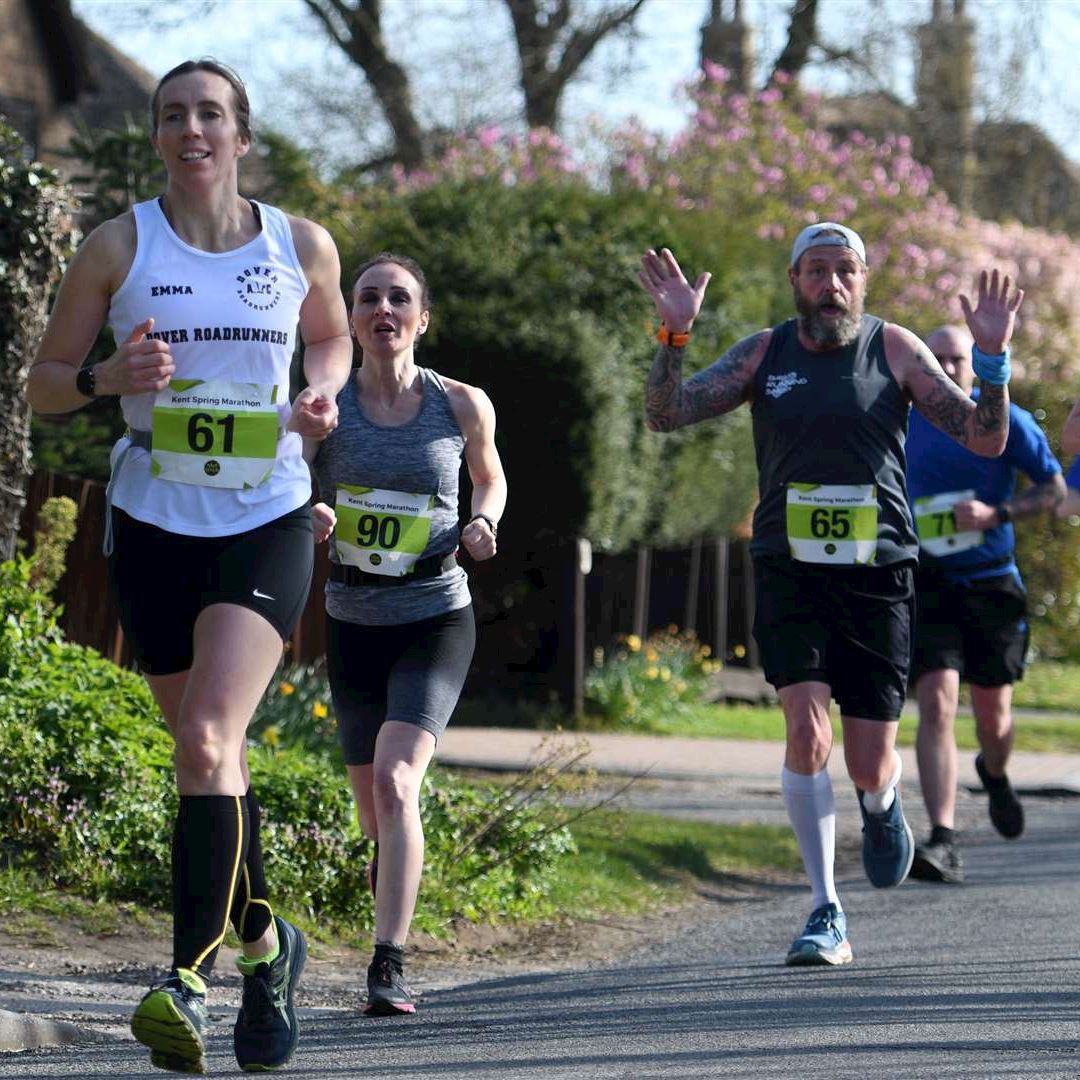 kent spring marathon half marathon