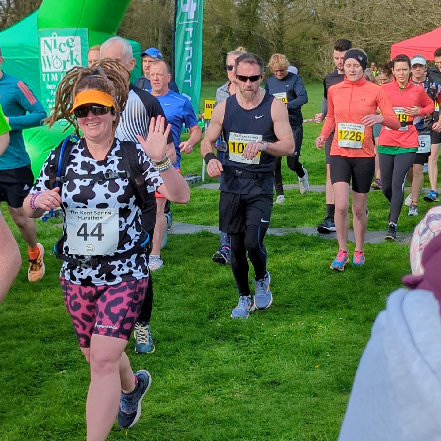 kent spring marathon half marathon