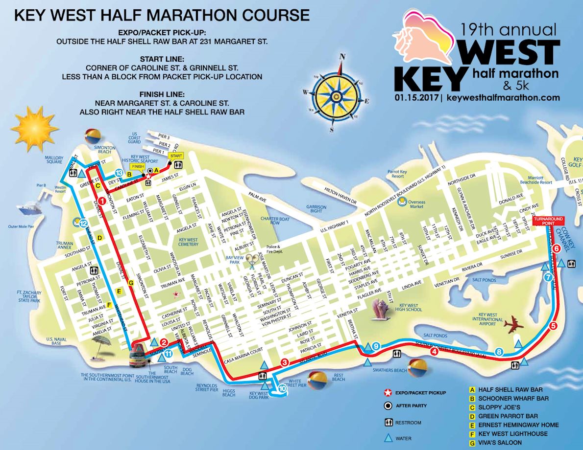 Key West Half Marathon World's Marathons