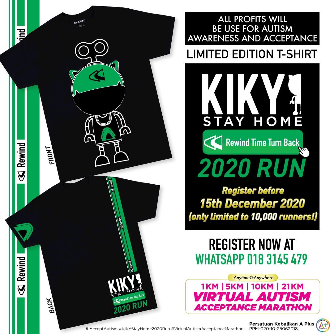 kiky stay home rewind time turn back 2020 run