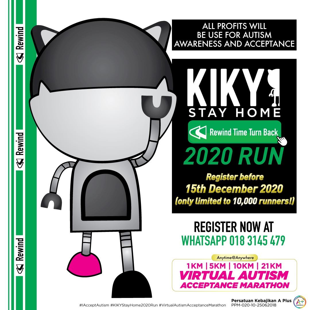 kiky stay home rewind time turn back 2020 run