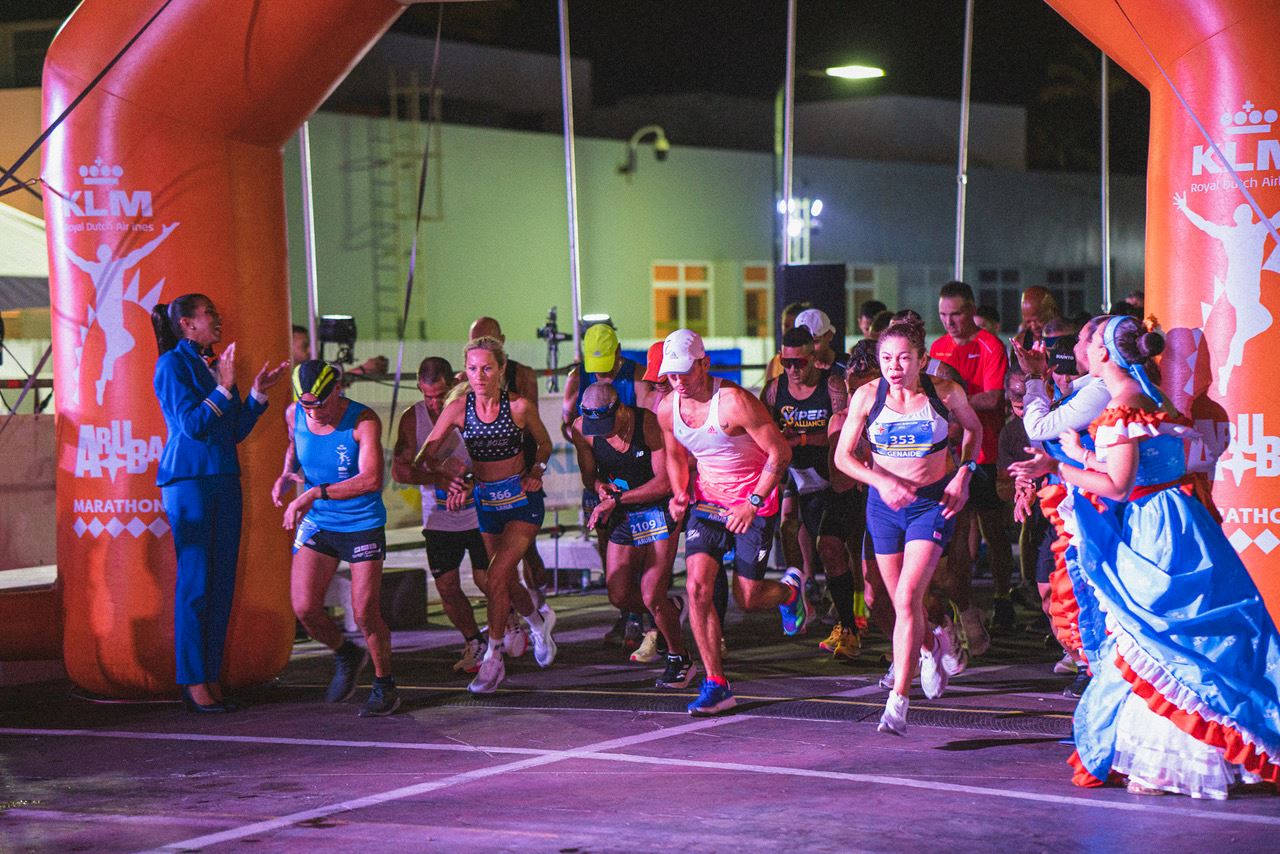 klm aruba marathon