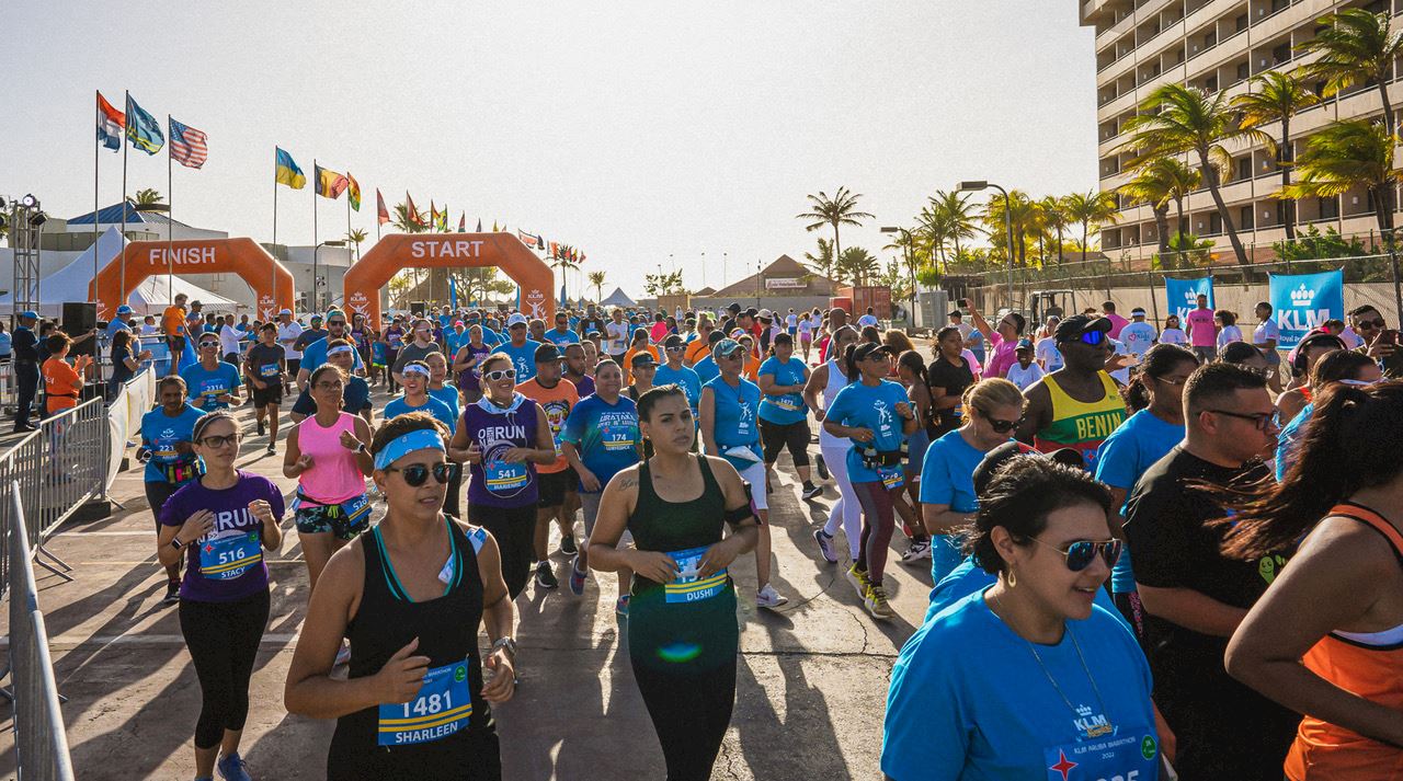 klm aruba marathon