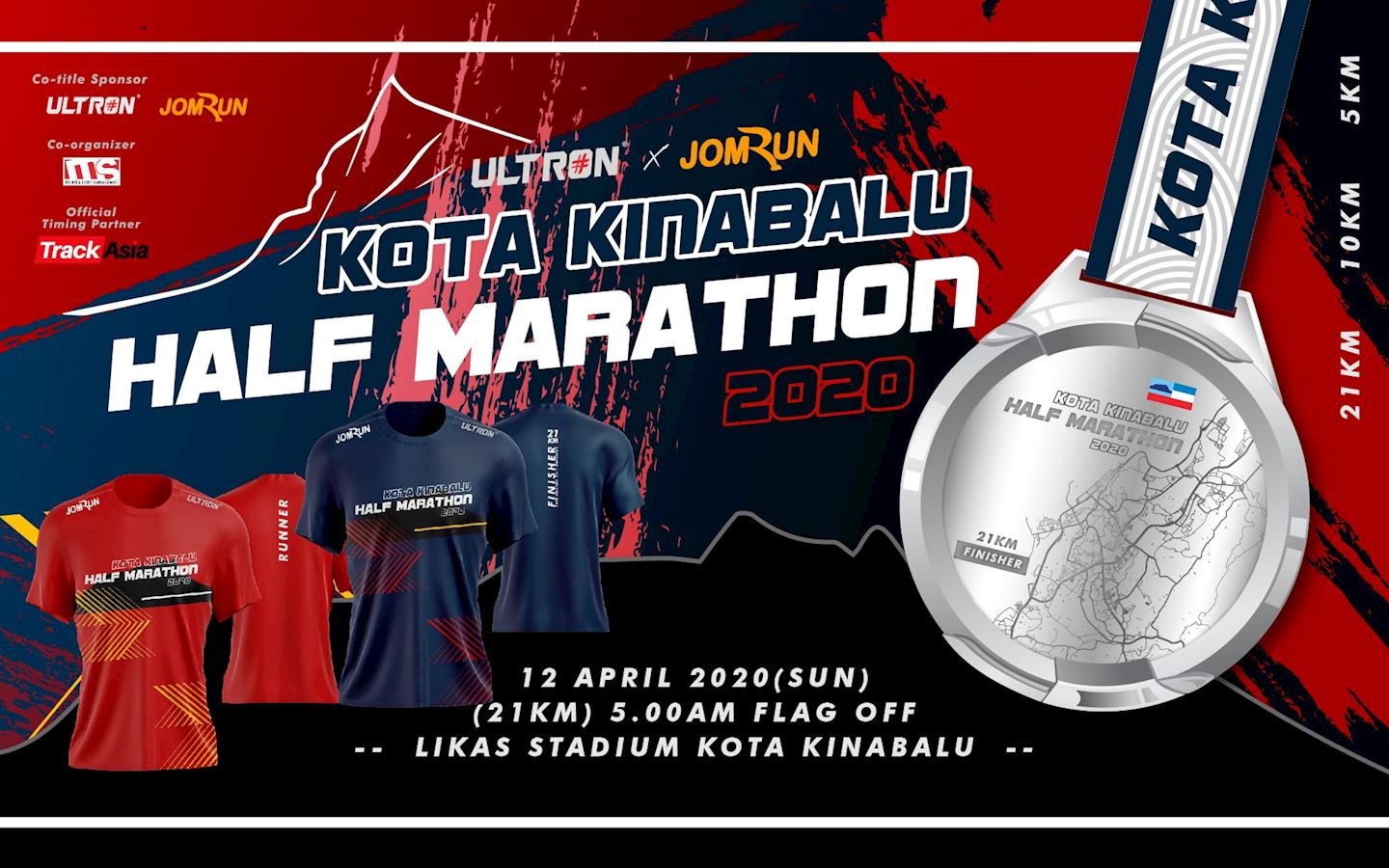 kota kinabalu half marathon