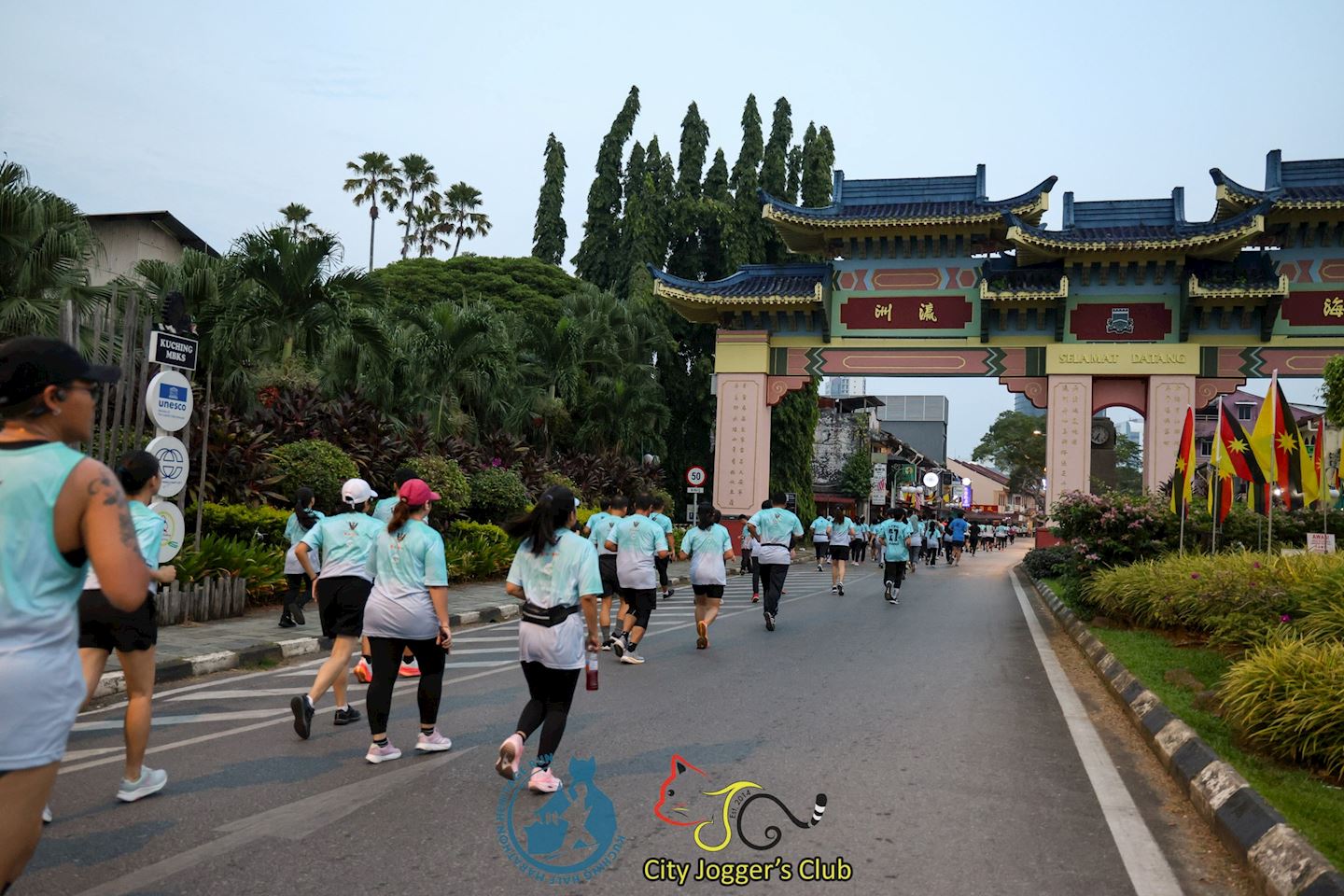 kuching half marathon heritage run