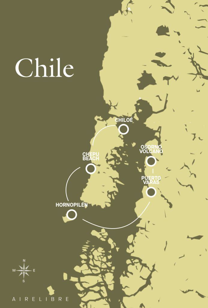 Lake District Patagonia Running Retreat Mappa del percorso