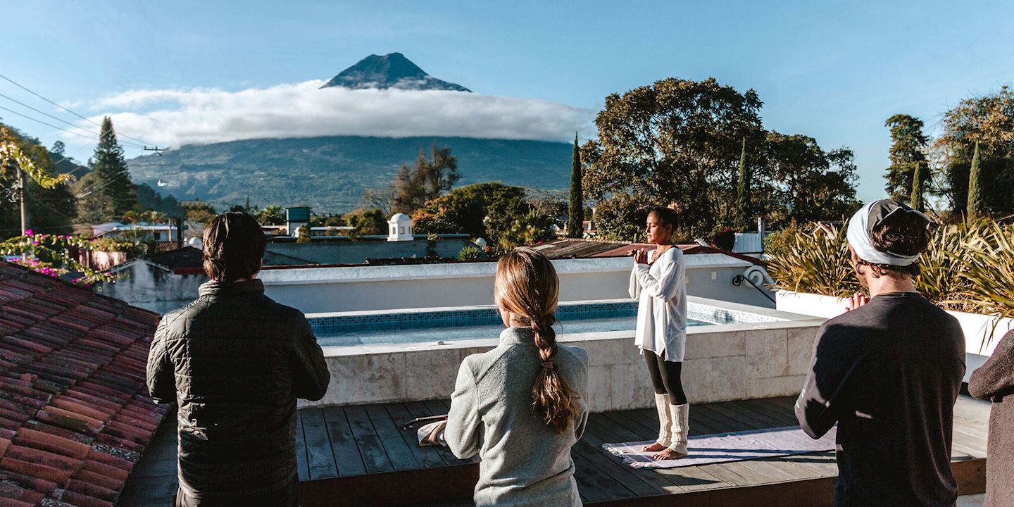 land of volcanoes guatemala hiking getaway