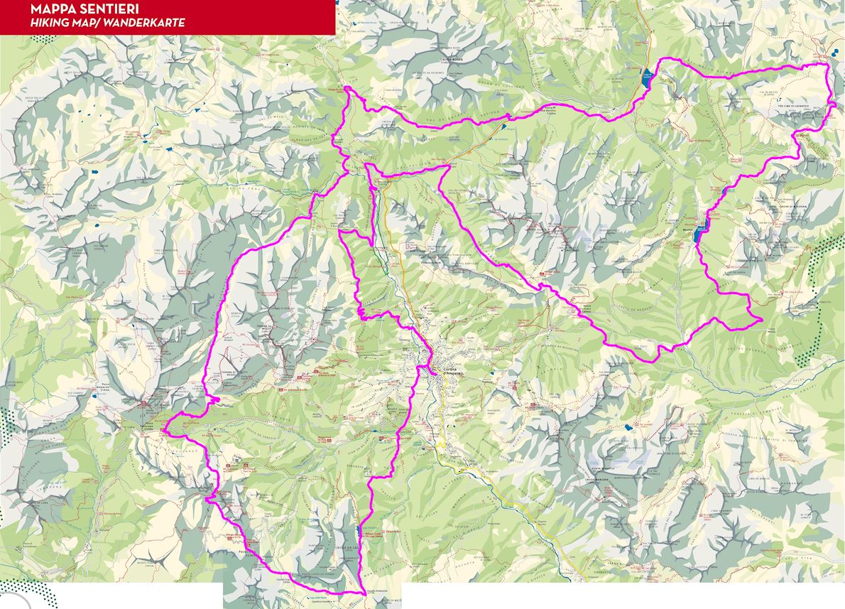 Lavaredo Ultra Trail by UTMB Route Map