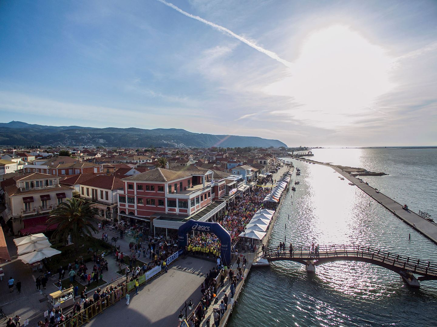 lefkada green half marathon sunset run