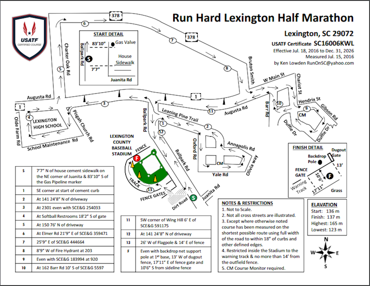 Run Hard Lexington Half Marathon, Nov 14 2020 World's Marathons