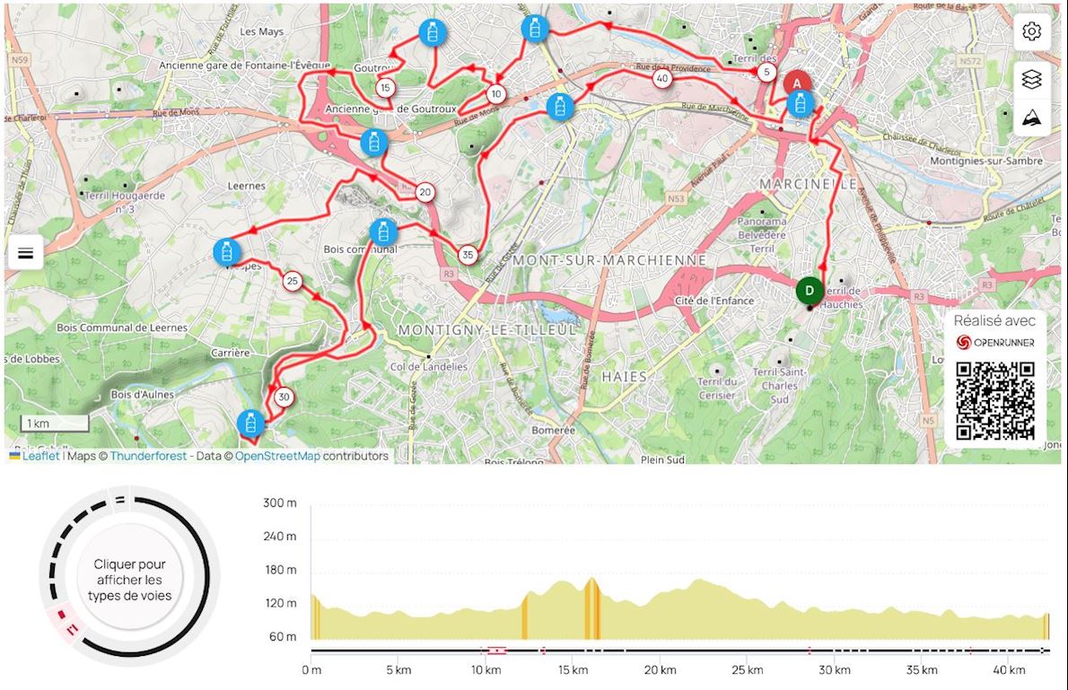 Marathon International de Charleroi Métropole , 12 May 2024