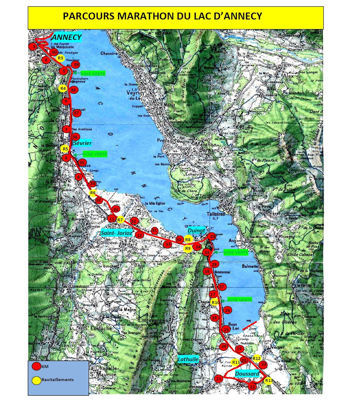 Marathon du Lac  d Annecy  World s Marathons