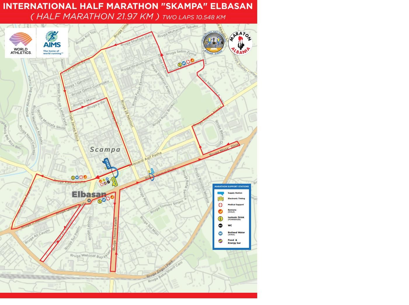 marathon skampa elbasan