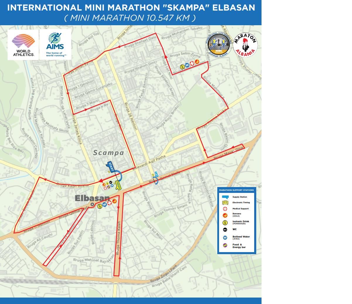 marathon skampa elbasan