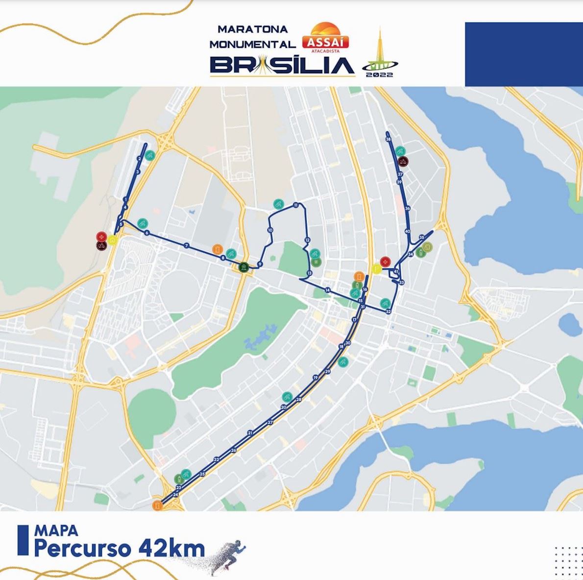 Monumental Marathon 2025 Route Alaine Etheline