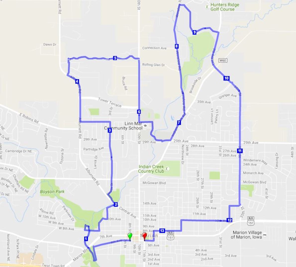 Marion Arts Festival Half Marathon, May 18 2019 | World's Marathons