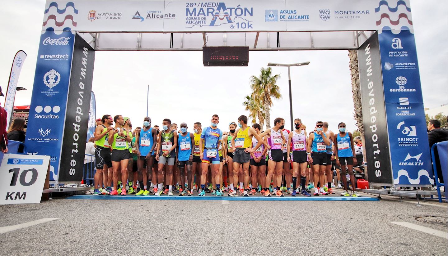 Meridiano International Half Marathon & 10k Aguas de Alicante, 18 feb. 2024