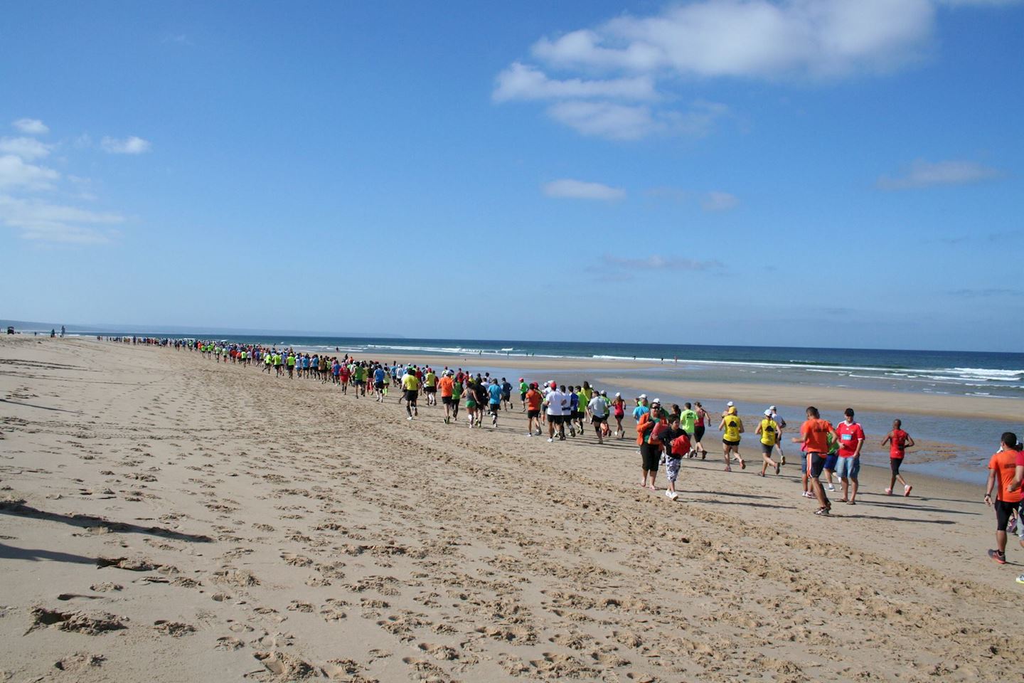 meia maratona a areia