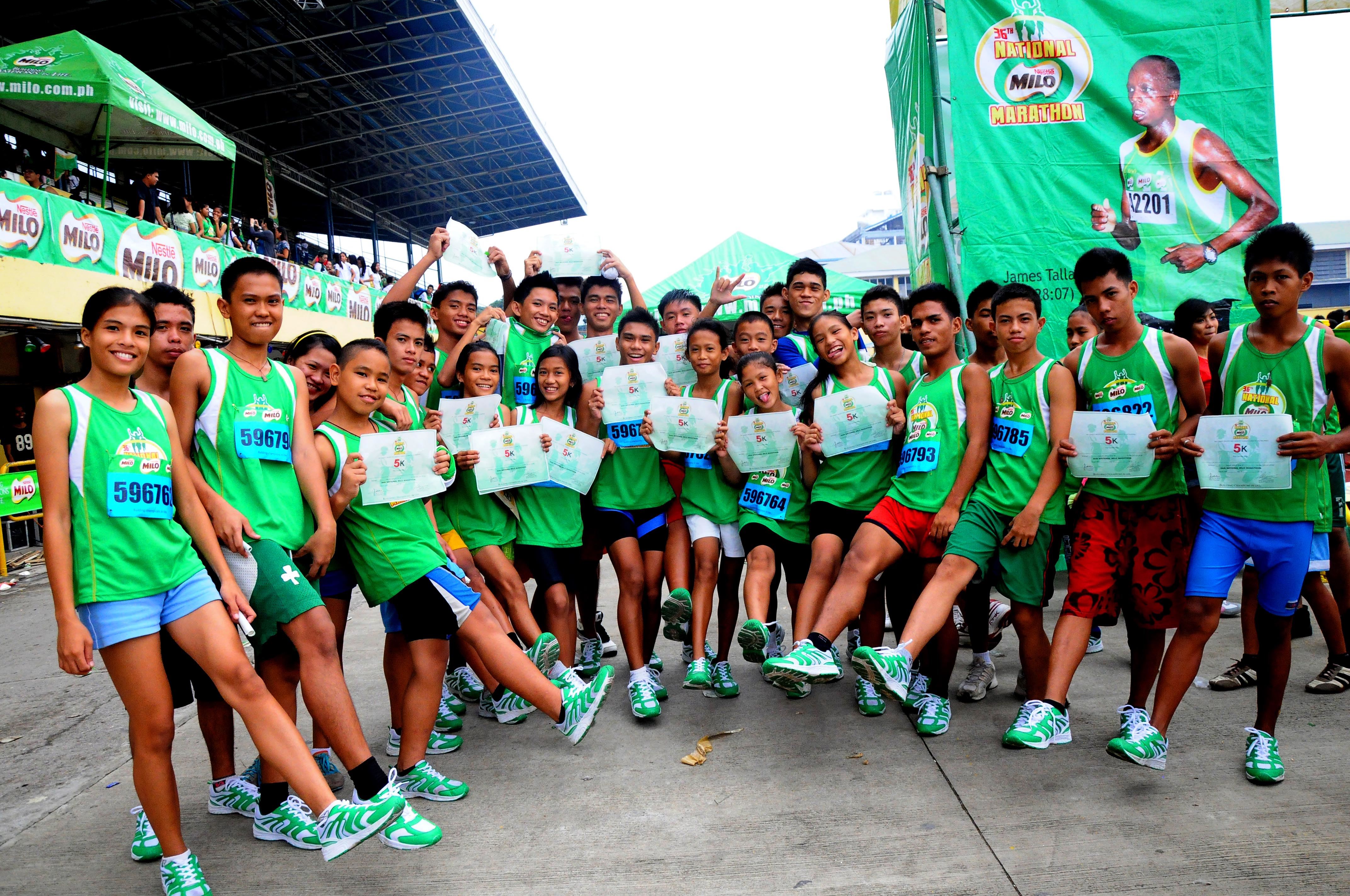 milo marathon manila finals race