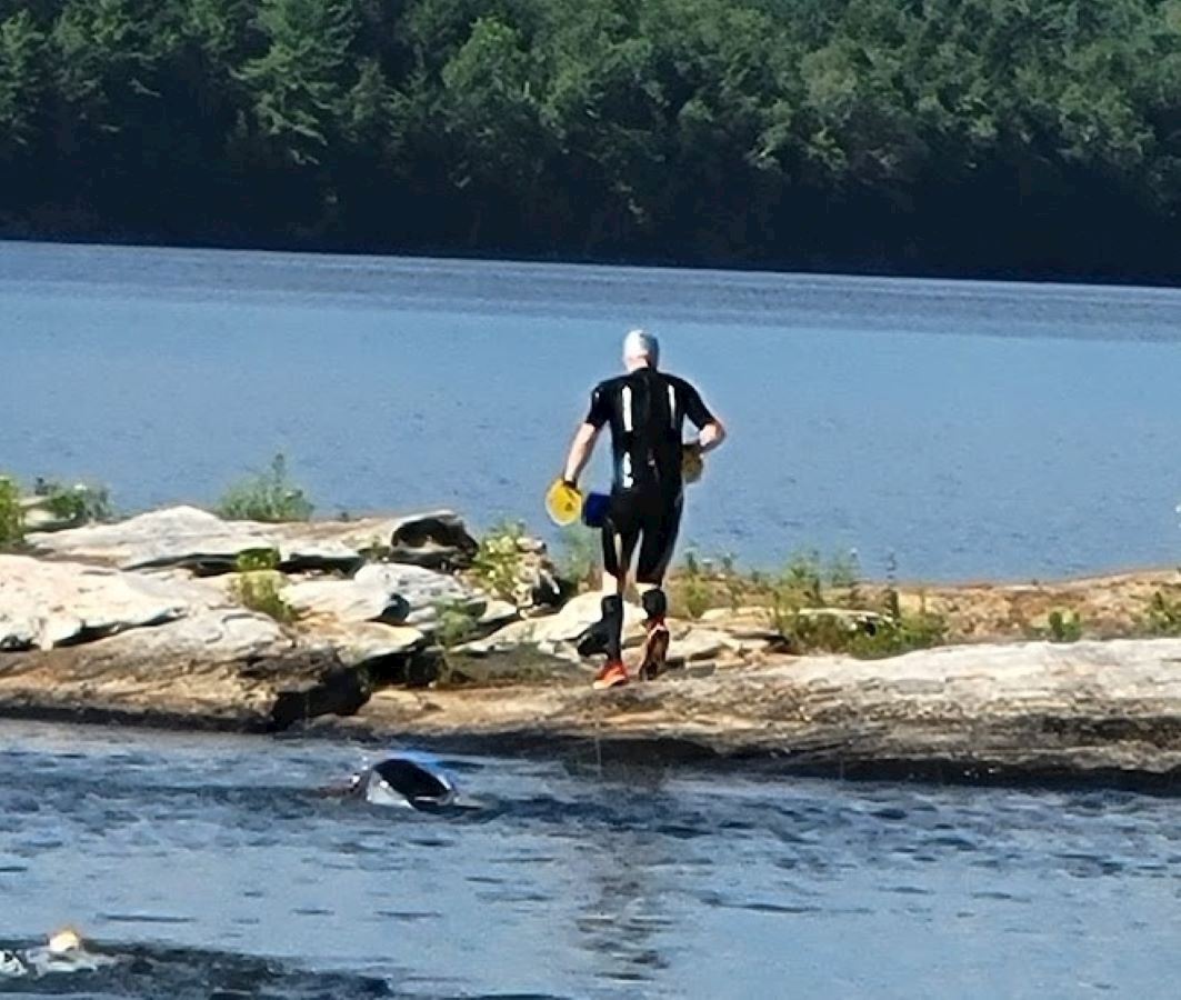 mudskipper canadian individual swimrun championships and parry sound 15k open water swim