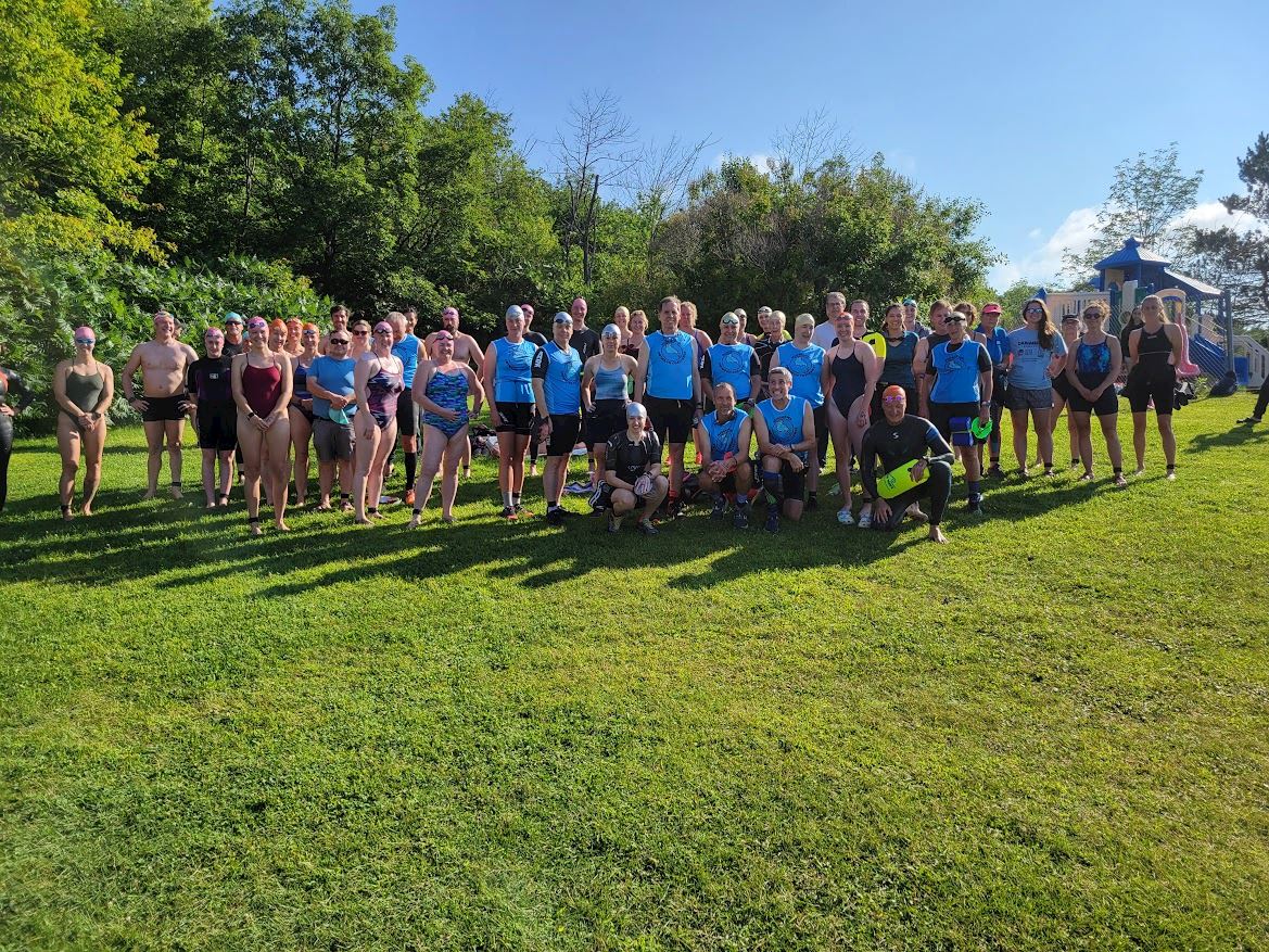 mudskipper canadian individual swimrun championships and parry sound 15k open water swim