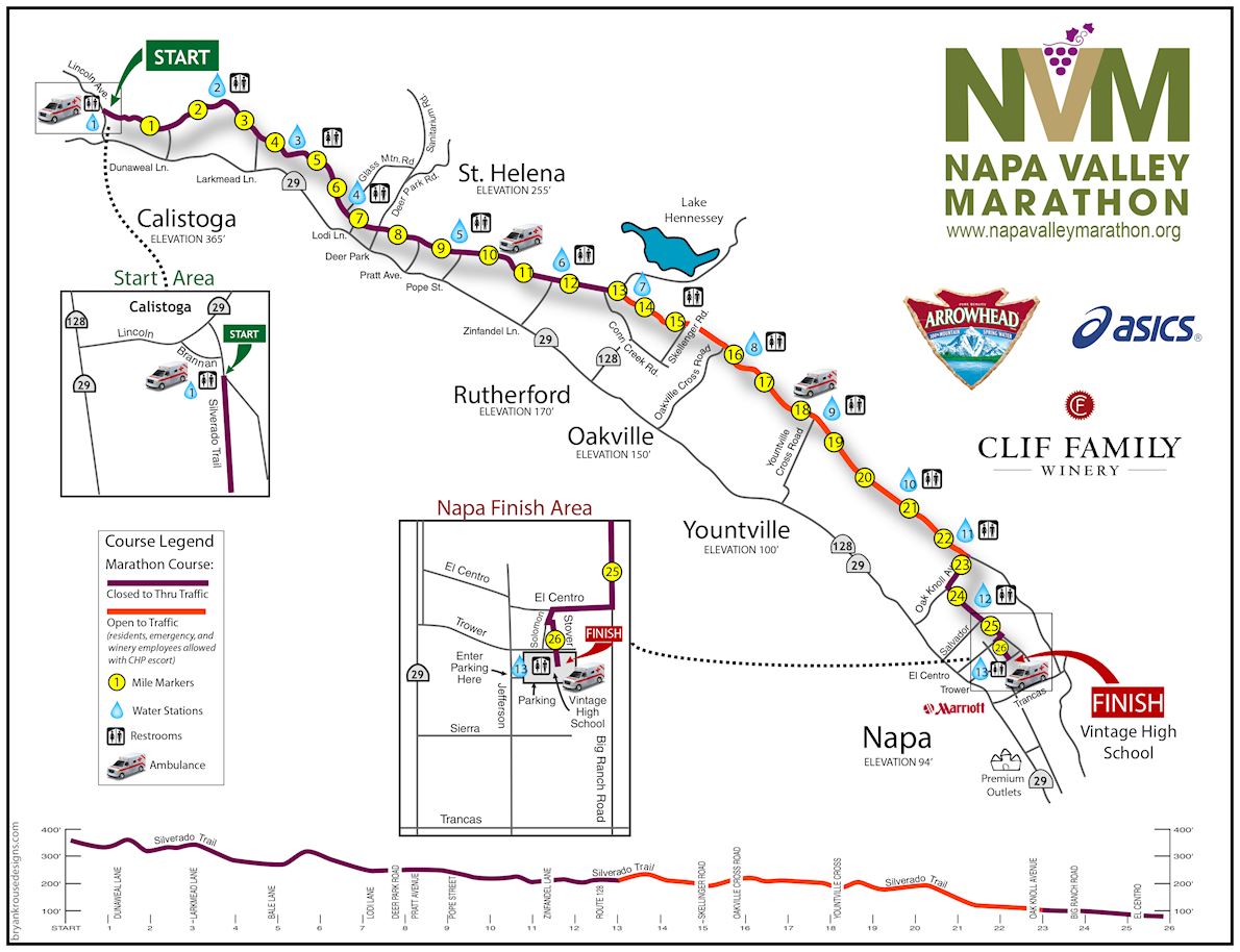 Napa Valley Marathon, 03 Mar 2024 World's Marathons