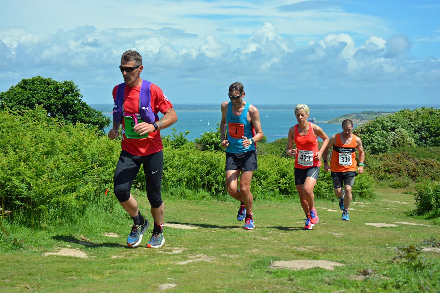 needles cross country half marathon